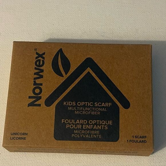 Norwex Kid’s Optic Scarf Unicorn Limited Edition NWT - Picture 9 of 12